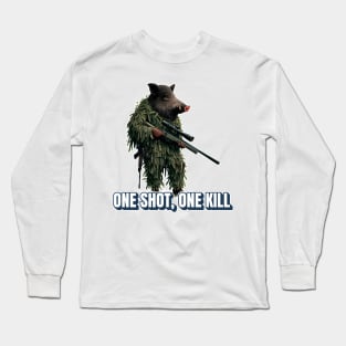 Sniper Wild Boar Long Sleeve T-Shirt